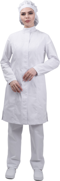 Халат АПРЕЛИЯ ХАССП (белый)