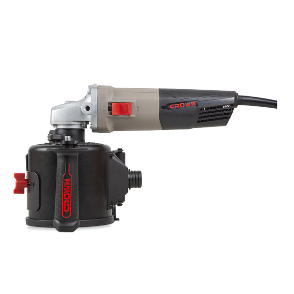 Щеточная шлифовальная машина CROWN CT13551-110RSV 1400Вт 1000-4000об/мин 110мм 19мм