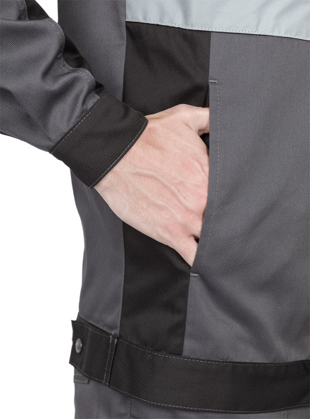 Костюм ГРАНИТ НЕО с ПК (серый/черный)