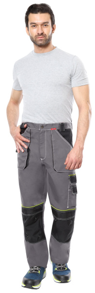 Брюки СИРИУС-АГАТ (серый/черный)