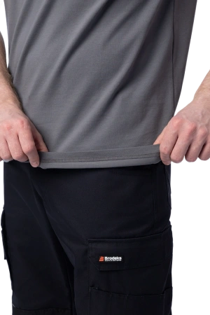 Футболка BRODEKS KS705 (серый)