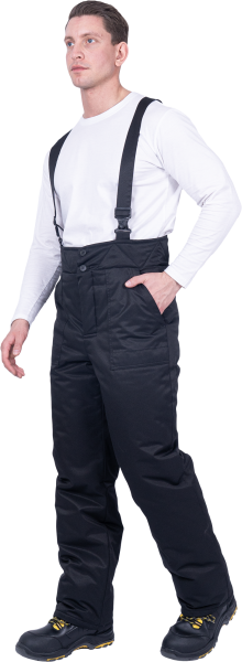 Брюки ЗАЩИТА зимние (чёрный)