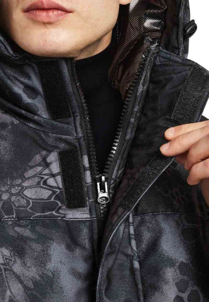 Костюм СКАНДИН зимний с ПК (кмф черный питон)