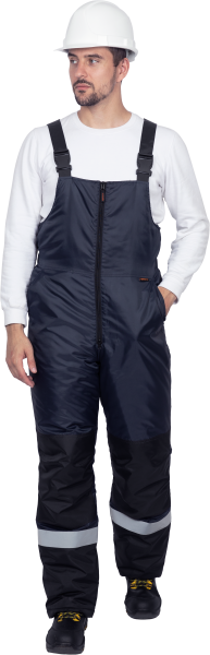 Костюм МЕРКУРИЙ-2 зимний с ПК (т.синий/черный)