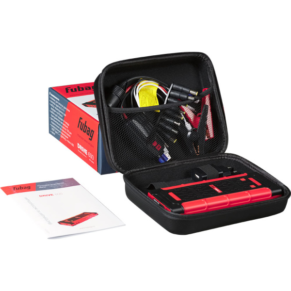 Пусковое устройство FUBAG DRIVE 600 с разъемом type-C на входе