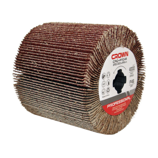 Абразивная лепестковая щетка CROWN CAQ-P11046 зернистость P46