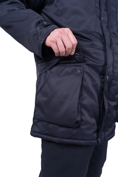 Куртка ЗАЩИТА зимняя (черный)