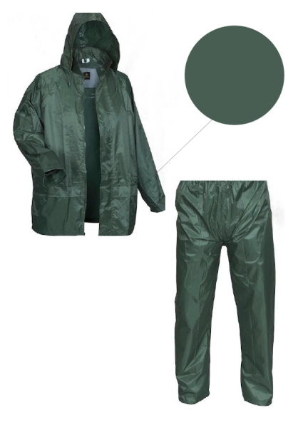 Костюм влагозащитный нейлон с ПВХ R522 (зеленый)