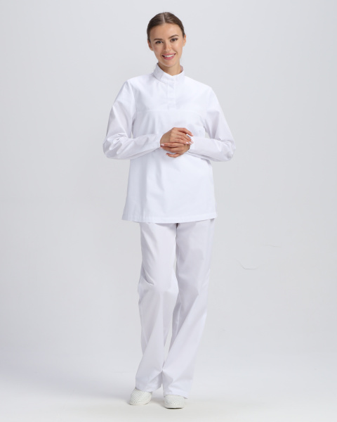 Костюм ХАССП-СТАНДАРТ NEW женский с БР (белый)