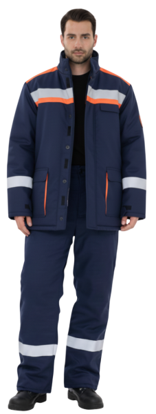 Костюм 67,4 кал/см² зимний защитный от электродуги с БР
