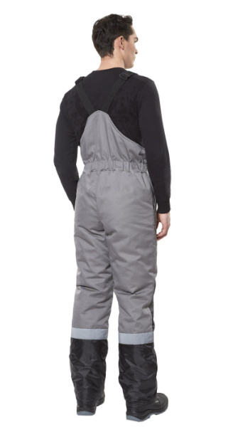 Костюм СТАТУС NEW с ПК (серый/черный)