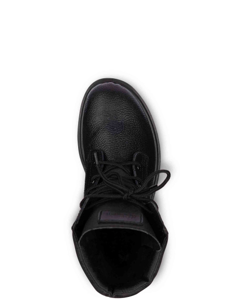 Ботинки АРСЕНАЛ ПУ нат.кожа иск.мех с ТП (черный)