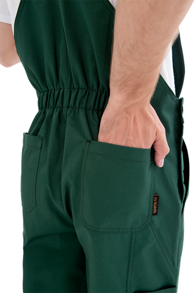 Костюм ТЕХНИК 2 с ПК (т.зеленый/черный)