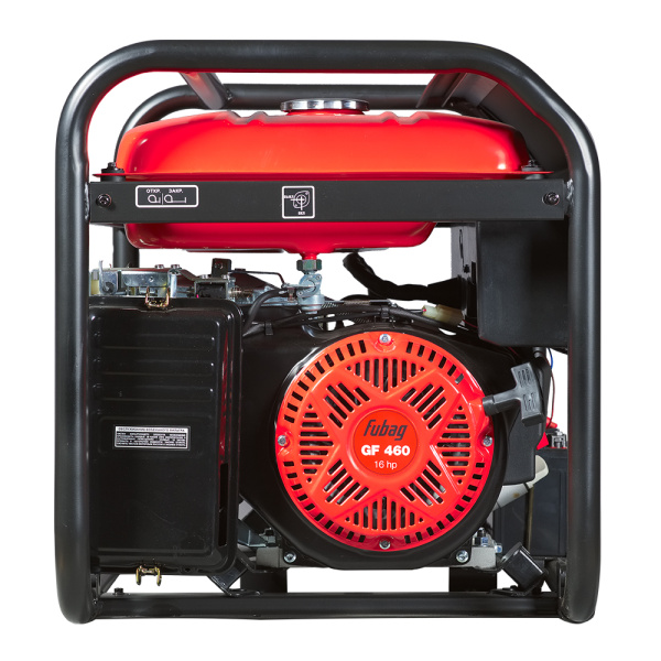 Бензиновый генератор с электростартером и коннектором автоматики FUBAG BS 7500 A ES DUPLEX