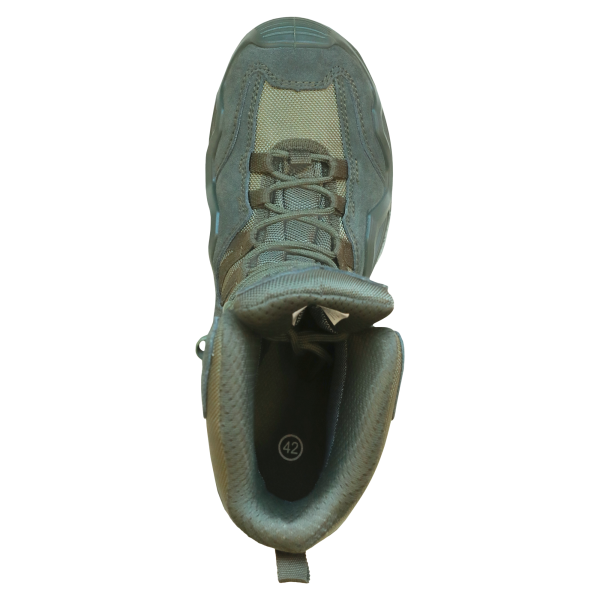 Ботинки КАБАРГА высокий берец ПУ/Нитрил (олива)