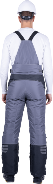 Брюки ЭДВАНС зимние (серый/т.серый/черный)