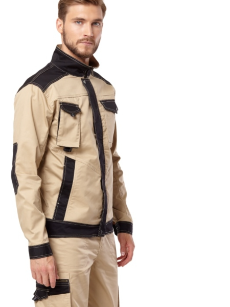 Куртка VELAR (бежевый/черный)