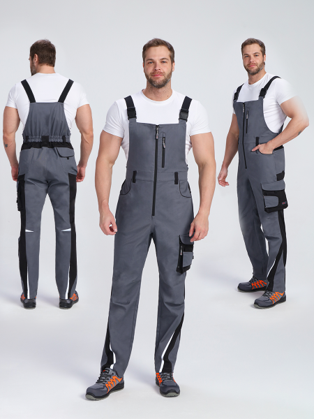 Полукомбинезон PROFLINE LEADER (серый/черный)