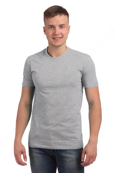 Футболка плотностью 170-175 г/кв.м. (серый)
