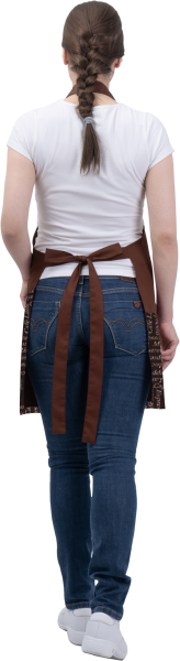 Фартук БАРИСТА (коричневый)