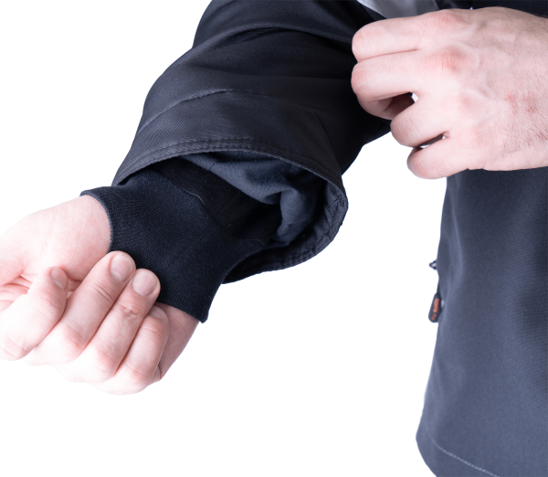 Костюм ЛОГЕР ПРОТЕКТ с ПК (серый/черный/лимонный)