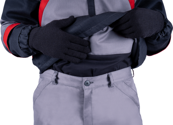 Костюм ЭЛЕКТРОСТОП ТЕРМО ЗЭТВ 30 противоэнцефалитный с БР (серый/красный)