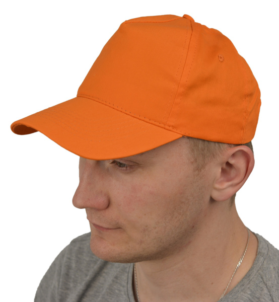 Бейсболка (оранжевый)