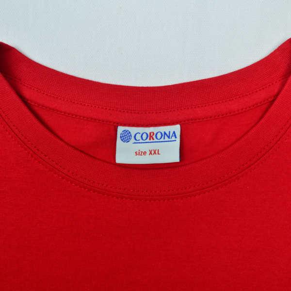 Футболка CORONA 145 (нм) (красный)