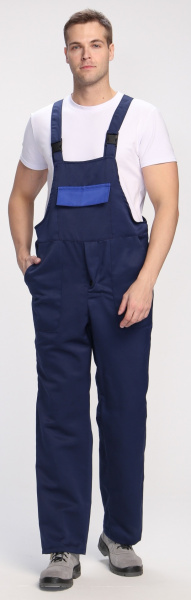 Полукомбинезон для ИТР (т.синий/васильковый)