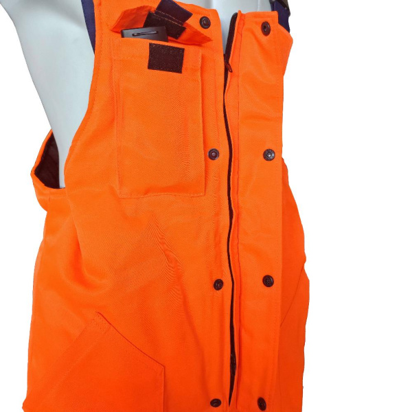 Костюм МЕТЕО зимний с ПК (оранжевый/синий)