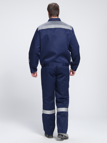 Костюм ЛИГОР-1 СОП У. с БР (т.синий/серый)