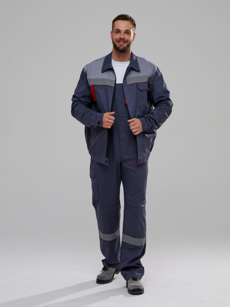 Костюм ФЛОФТ-2 СОП IMP с ПК (т.серый/св.серый)