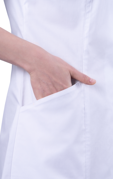 Халат ВОЛНА (белый)