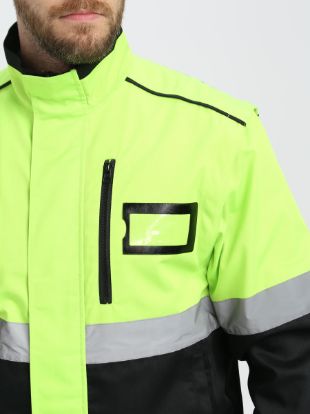 Куртка-трансформер PROFLINE SPECIALIST МВО сигнальная (желтый/черный)