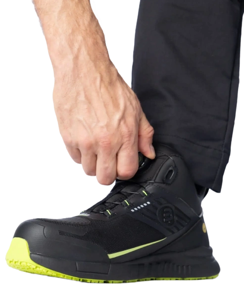 Ботинки BRODEKS ESCALADE S1P ЭВА/Нитрил c КП (черный)