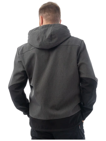 Куртка BRODEKS софтшелл KS 237 (серый меланж)