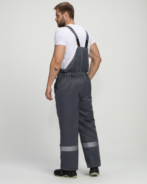 Костюм ФЛОФТ-2 NEW зимний с ПК (т.серый/св.серый)