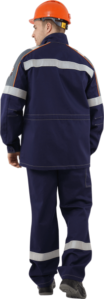 Костюм МЕГАСТАТОЙЛ с БР (т.синий/серый/оранж)