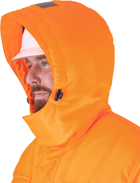 Костюм БРАЙТ зимний с ПК (оранжевый/синий)