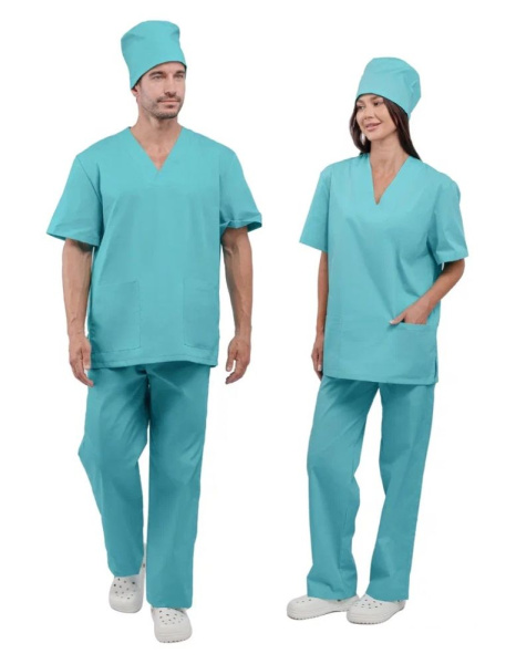 Костюм Хирургический универсальный (бирюзовый)