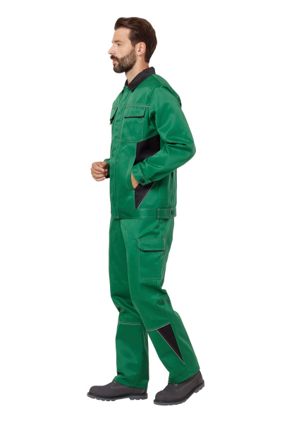 Костюм СТРАЙК 2 с ПК (зеленый/черный)