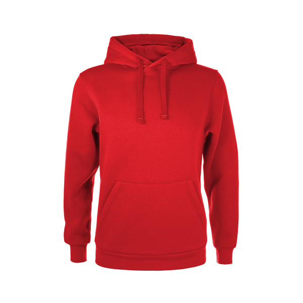 Толстовка - худи REDFORT 282 с капюшоном (красный)