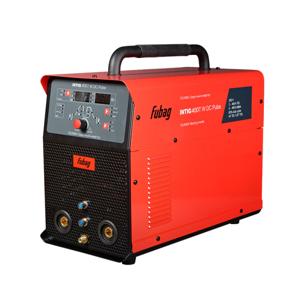 Инвертор FUBAG INTIG 400 T W DC PULSE+горелка FB TIG 400W 4m+переходник+модуль охлаждения+тележка