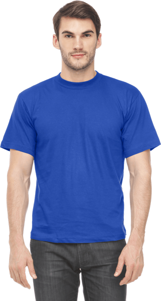 Футболка короткий рукав 160 г/м2 (васильковый)