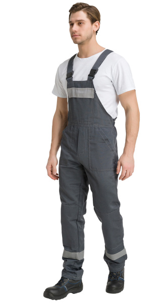 Костюм RONTA KS812 с ПК (т.серый/св.серый)