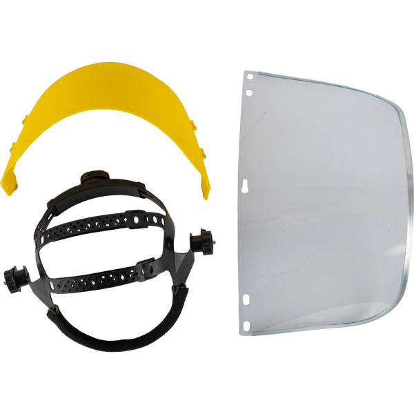 Щиток лицевой JETA SAFETY JVS-201 Vader Light из оптически прозрачного поликарбоната толщиной 1,0 мм
