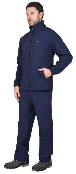 Куртка софтшелл СИРИУС-АЗОВ (синий)