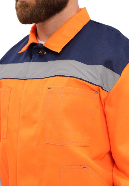 Костюм ЛЕГИОН с ПК (оранжевый/т.синий)