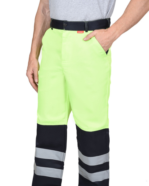 Костюм СИРИУС-МАГИСТРАЛЬ-ЛЮКС с БР (лимонный/синий)