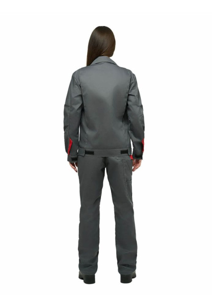 Костюм КАМА Л10-КБР женский с БР (серый/красный)